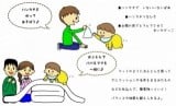 ハンカチやおふとんで楽しいあそび