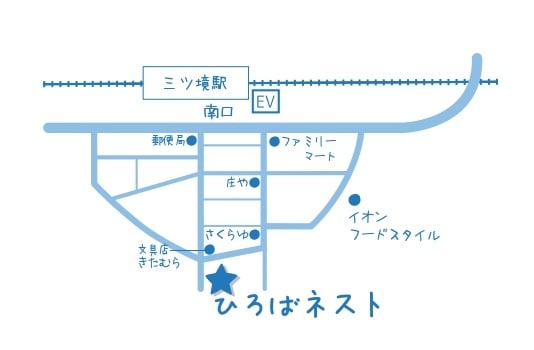 地図です