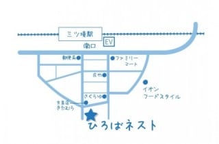地図です